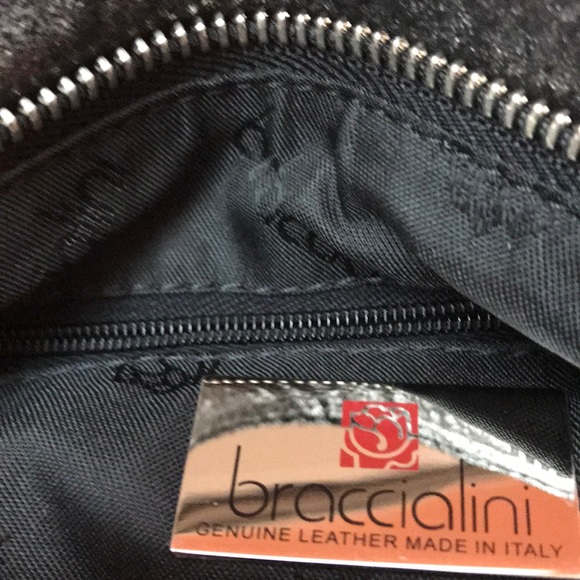 Vintage designer bag from Italy, patchwork leather - Picture 4 of 7